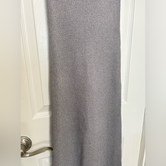 Dissh - Gomez Grey Strapless Rib Dress Size Medium - Picture 6 of 13